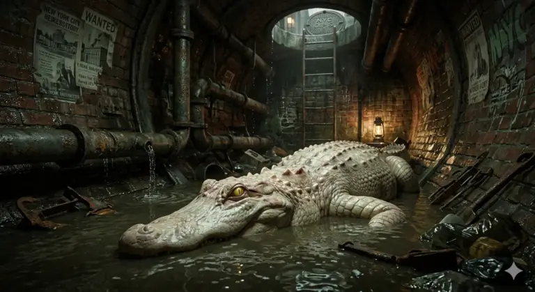 Alligatori nelle fogne di New York