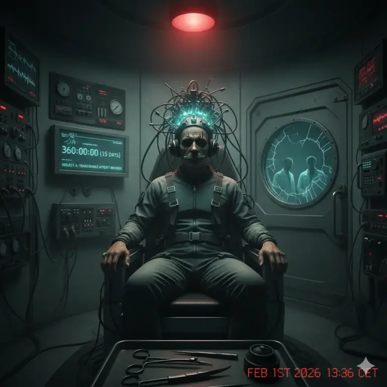 Gateway of the Mind Un esperimento per privare un uomo di tutti i sensi per farlo parlare con Dio.