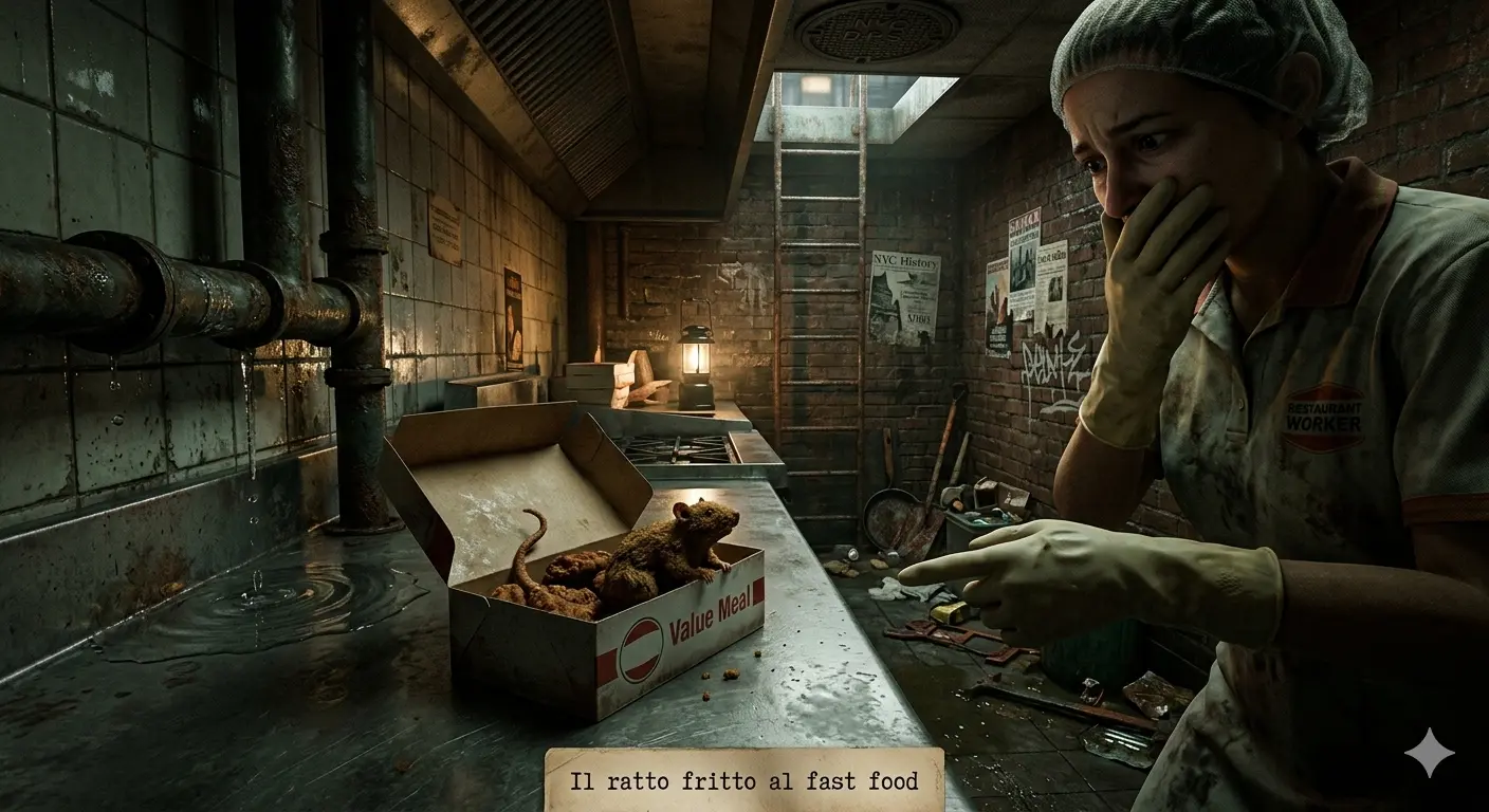 Il ratto fritto al fast food