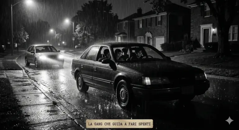 La gang che guida a fari spenti
