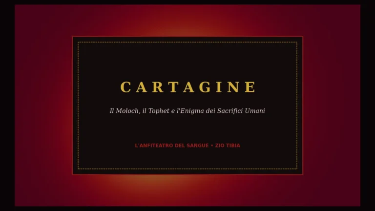 Cartagine e i Sacrifici Umani