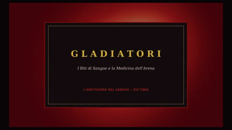 Gladiatori e Riti di Sangue